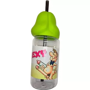 DIABLO PICANTE Penis Shaped 360ml Baby Bottle Green D-242382