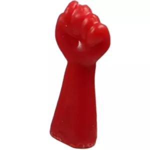 DIABLO PICANTE Fist Shaped Candle Red D-242391 - Unique Decorative Candle