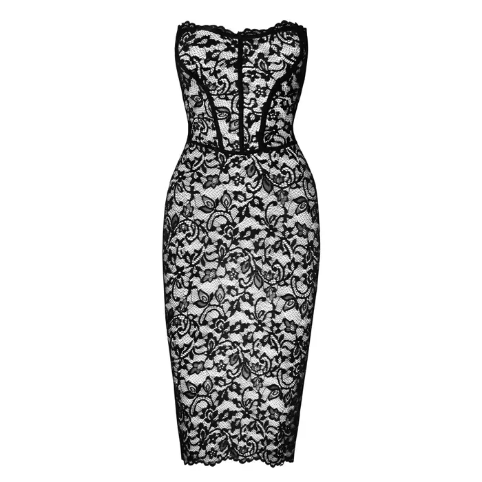 Noir Dress Noir Lace S — платье без бретелей до колена Photo 6