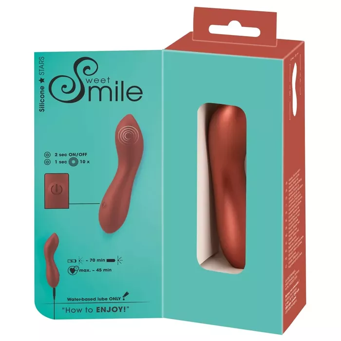 Vibrator sweet smile Metallic Mini G-Sp — kompakts G‑spot Photo 12