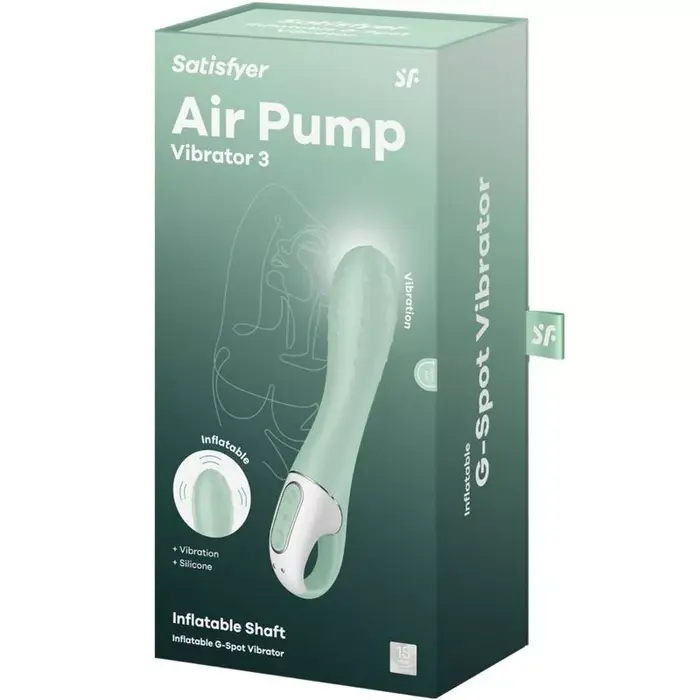 Inflatable G-spot vibrator SATISFYER Air Pump Vibrator Photo 6