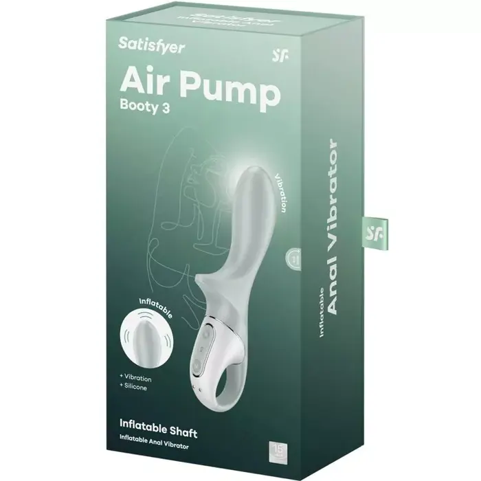 Inflatable Anal Vibrator SATISFYER Air Pump Booty Photo 6