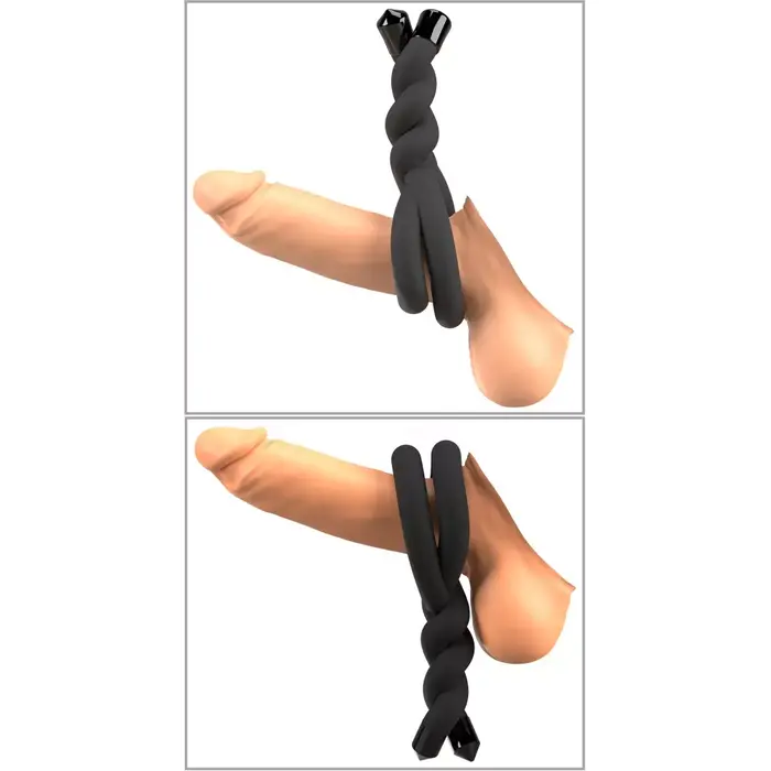Bad Kitty BK bendable cock & ball ring 54 cm Photo 10