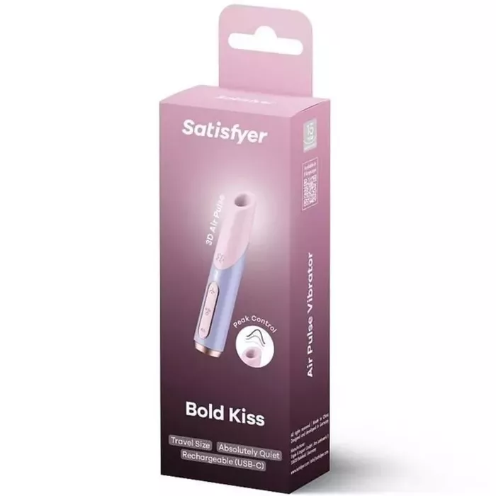 Klitorālais stimulators SATISFYER BOLD KISS WAVE Photo 2