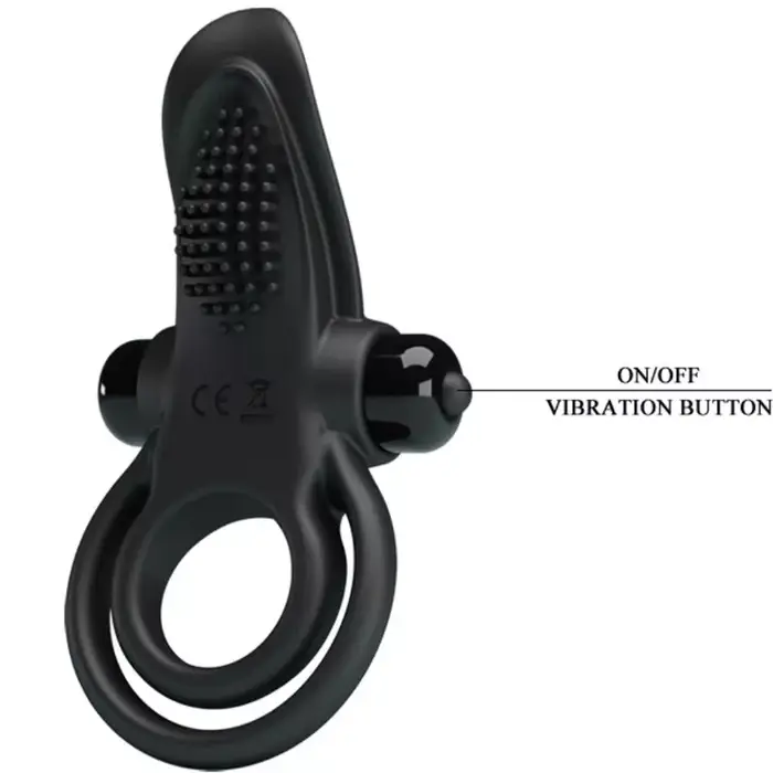 Vibrējošs riņķis pretty love DOUBLE VIBRATING RING Photo 4