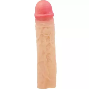 PRETTY LOVE - DEREK PENIS SLEEVE WITH 7.6 CM EXTENSION FLESH