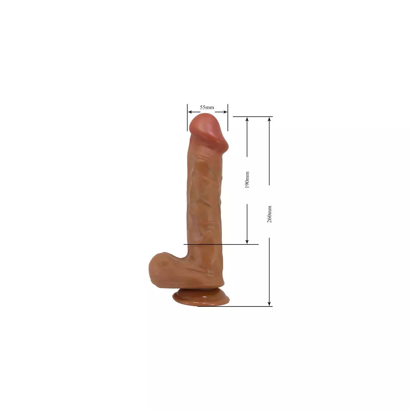 BAILE BERGRISI Reālistisks Dildo D-242484 Photo 5