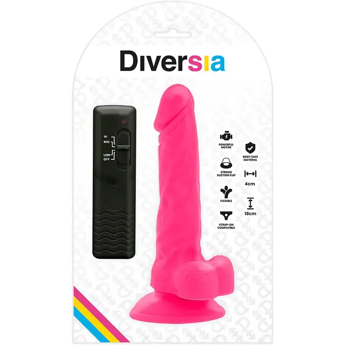 Dildo diversia+ D-231121 — 18 cm, 4 cm Photo 8