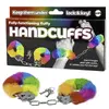 Metal Handcuffs SPENCER & FLETWOOD Rainbow Lined Photo 5