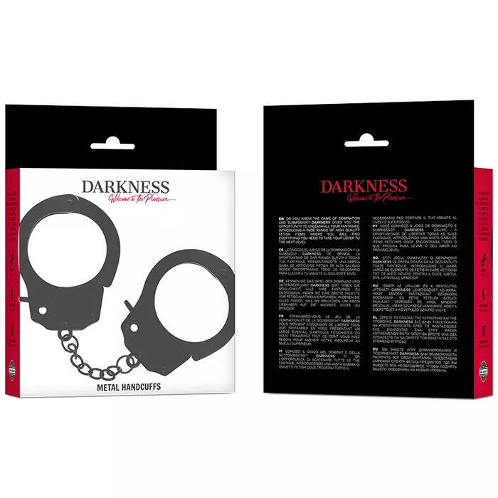 Металлические наручники DARKNESS D-235607 Photo 4