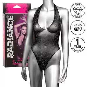 CalExotics Radiance Plecu Šrug Rhinestone D-238348 - Elegants ķermeņa aksesuārs