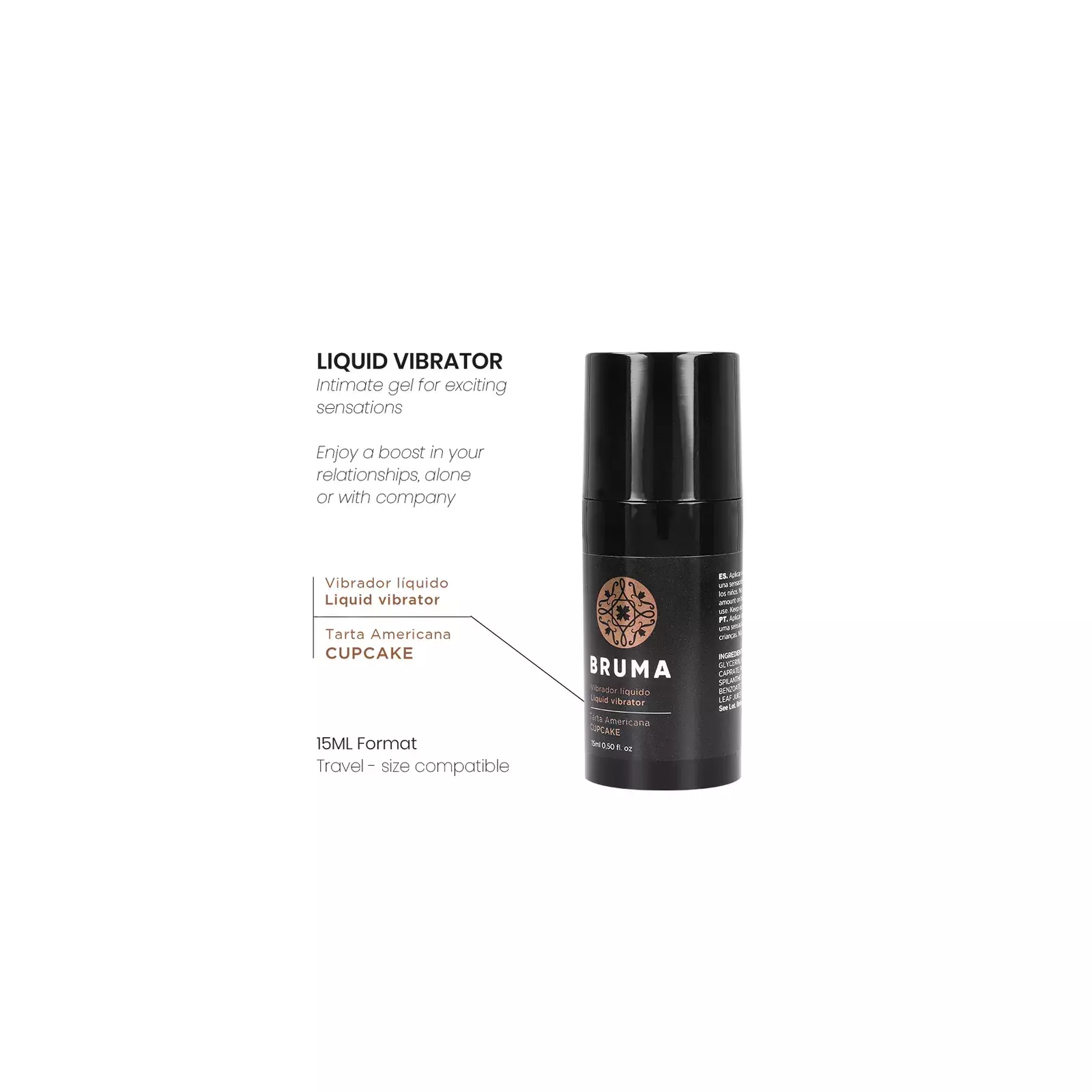 BRUMA Liquid Vibrator Ultra Sliding Cupcake Photo 3