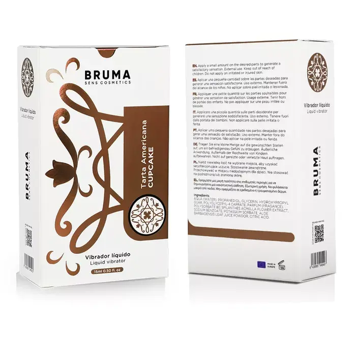 Šķidrais vibrators BRUMA Ultra Sliding Cupcake 15 ml Photo 7