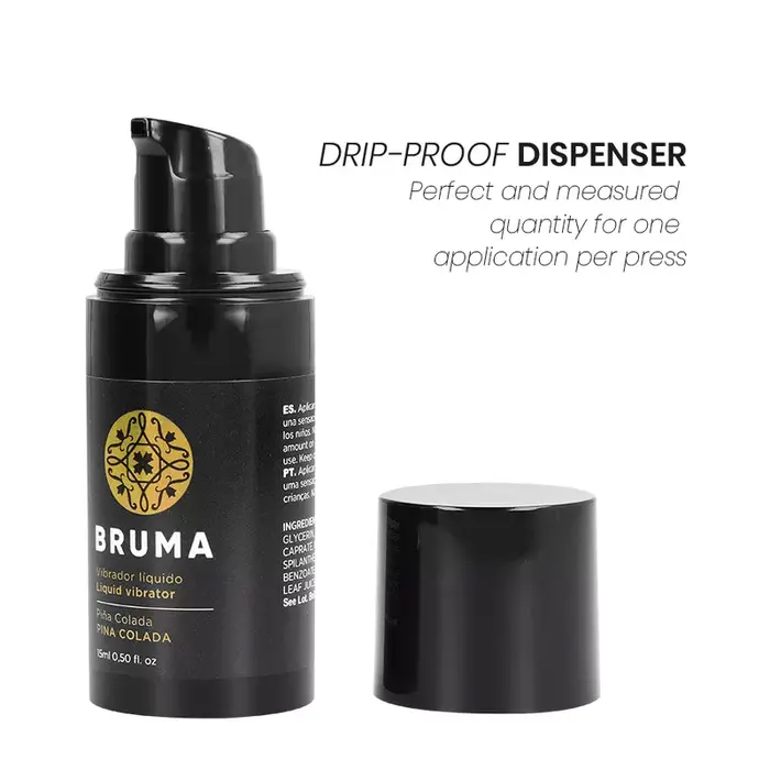 Masāžas eļļa BRUMA Liquid Vibrator Ultra Sliding 15 ml Photo 4