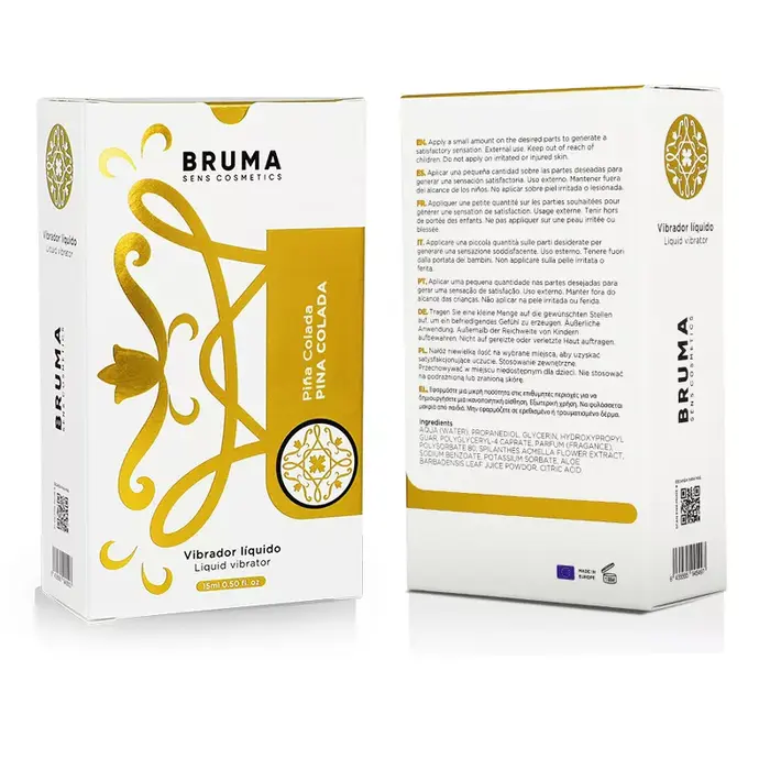 Masāžas eļļa BRUMA Liquid Vibrator Ultra Sliding 15 ml Photo 7