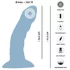 You2Toys Heart Guy Blue vibrators — silikona, uzlādējams Photo 11
