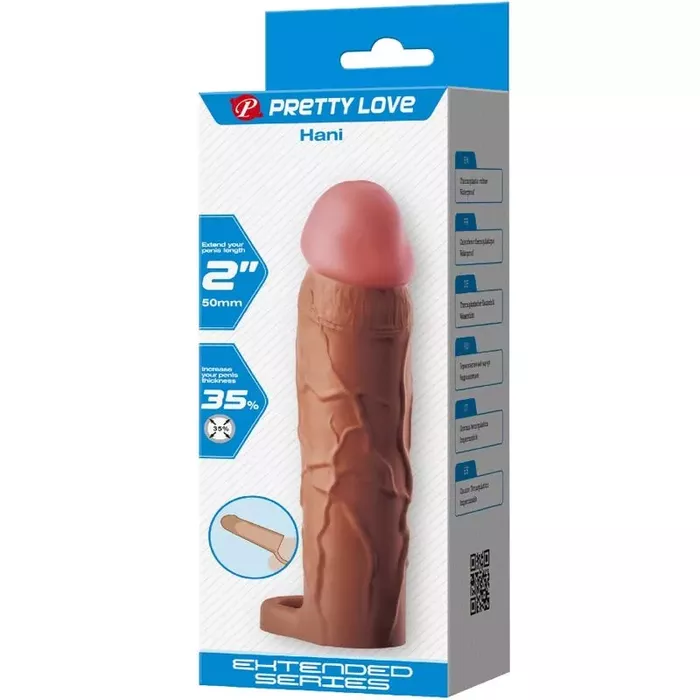 Penis sleeve Pretty Love Hani — 5 cm extension Photo 7