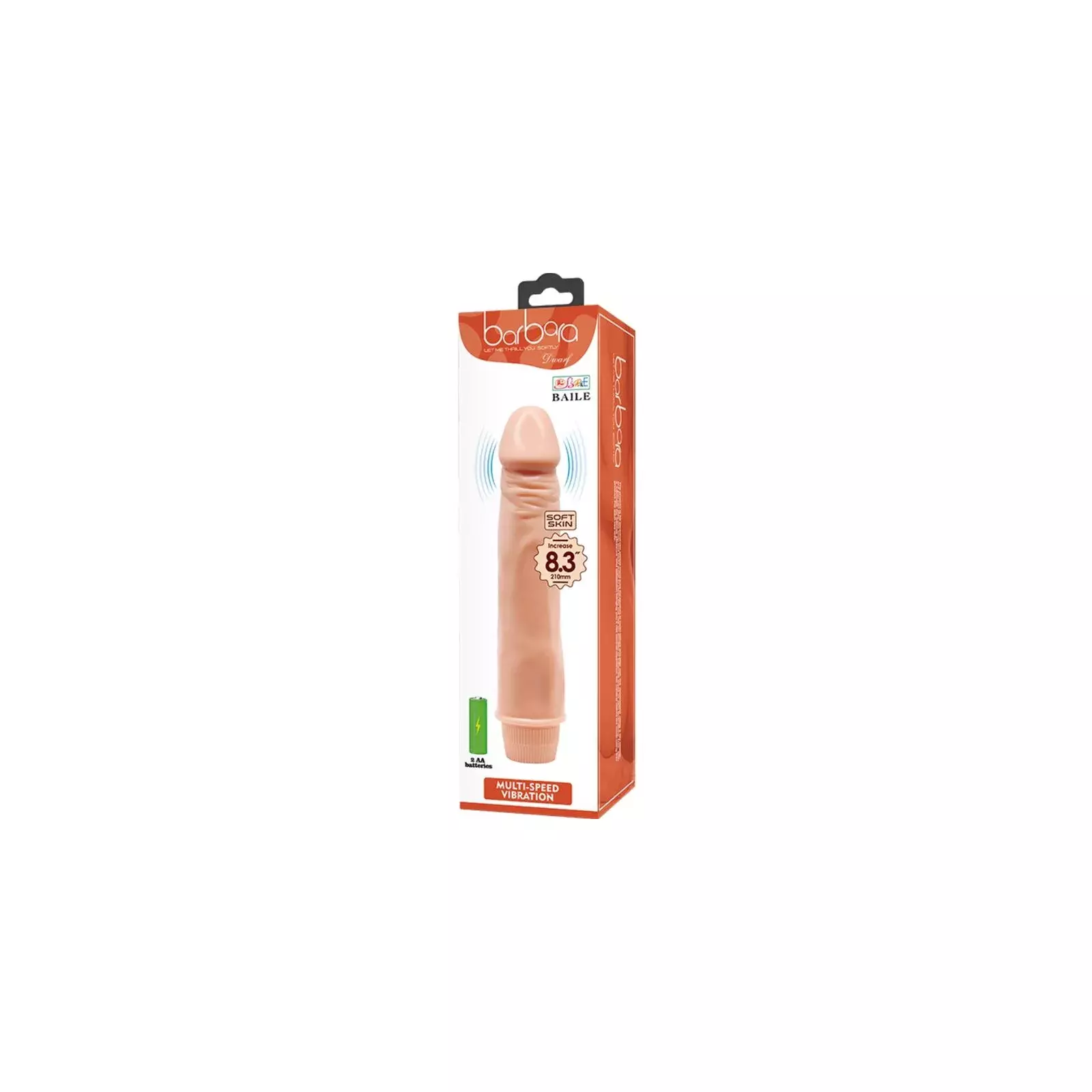 BAILE Dwarf Realistic Vibrator D-242509 Photo 6