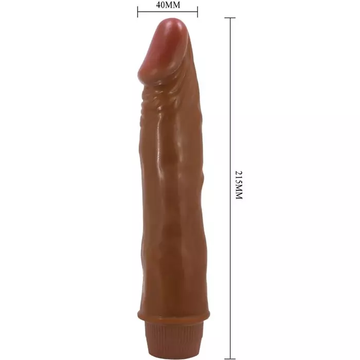 BAILE D-242510 silikona reālistisks vibrators — 21 cm Photo 4