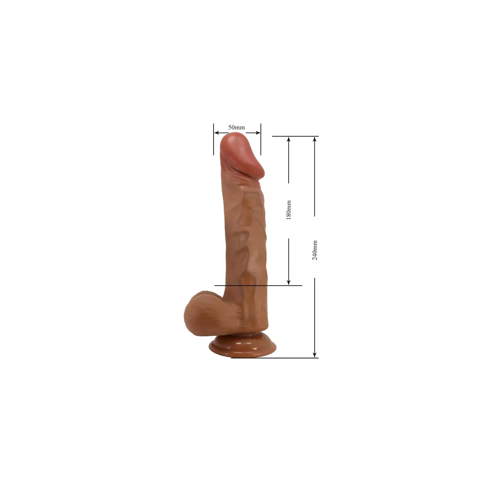 BAILE Buraq Reālistisks Dildo - D-242485 Photo 5