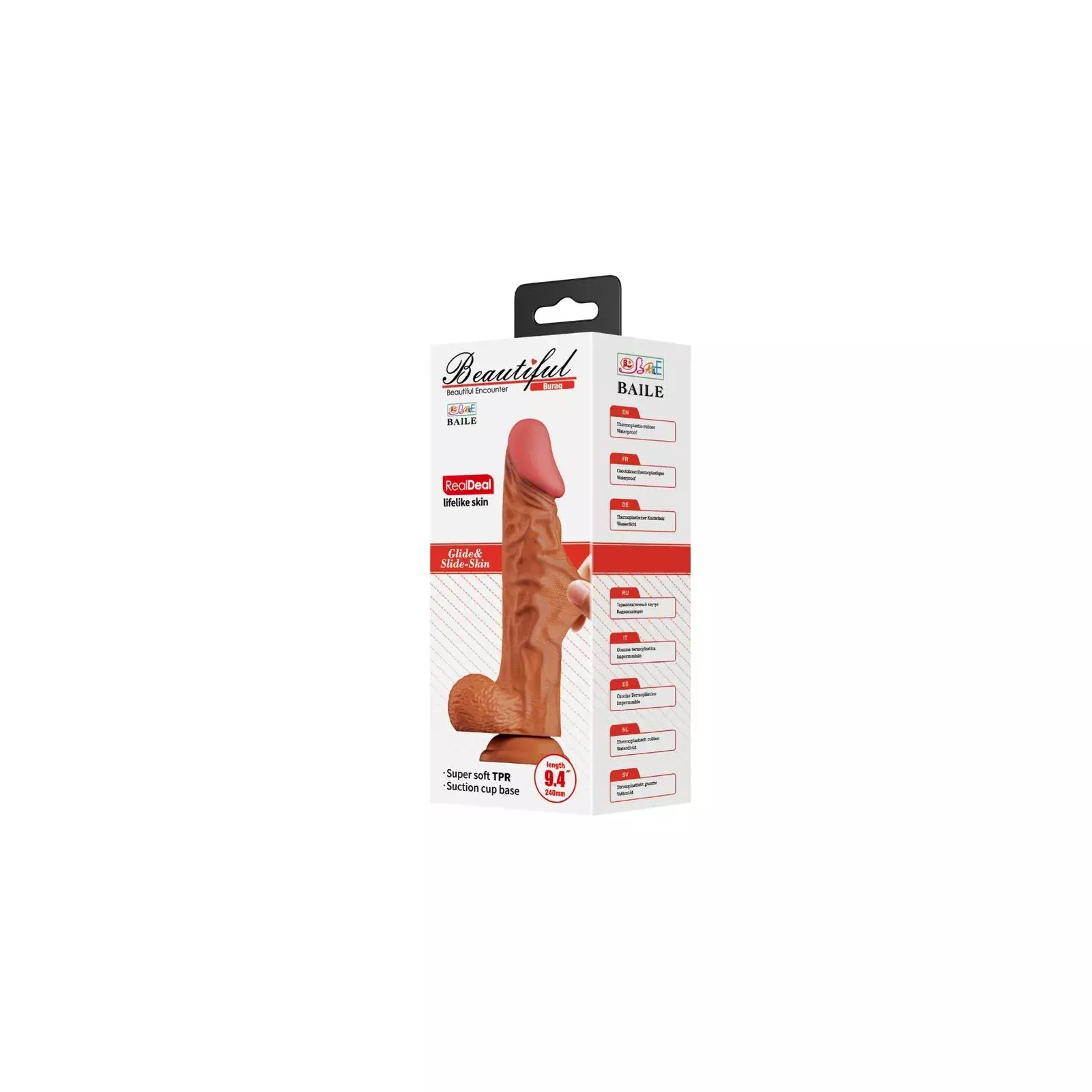 BAILE Buraq Reālistisks Dildo - D-242485 Photo 6
