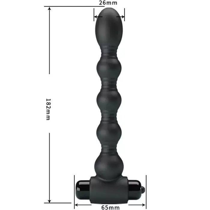 Anal plug pretty love Lynn — silicone, 10 modes Photo 3