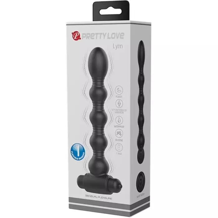 Anal plug pretty love Lynn — silicone, 10 modes Photo 6