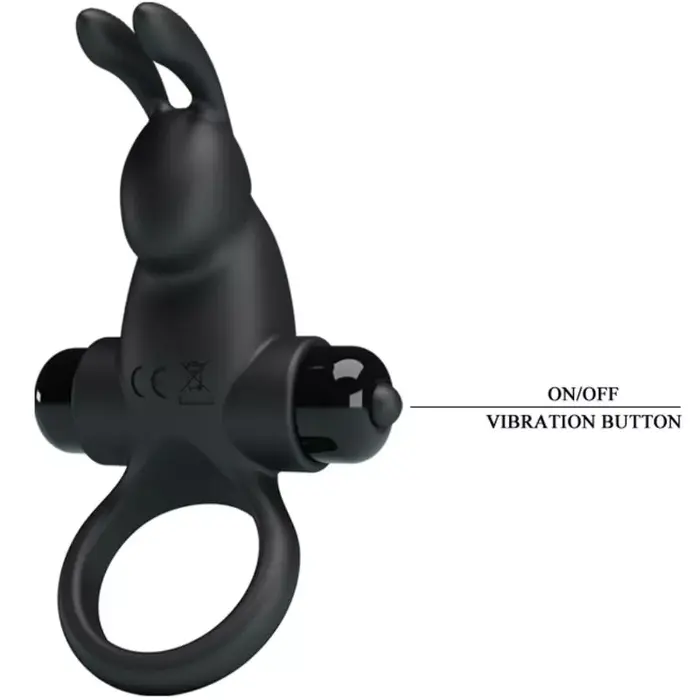 pretty love D-242418 vibrating ring with rabbit stimulator Photo 4