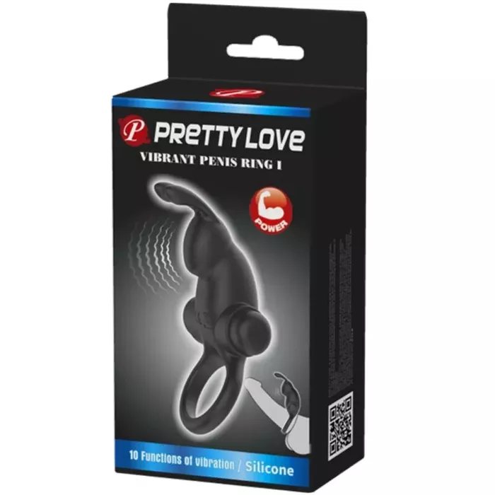 pretty love D-242418 vibrating ring with rabbit stimulator Photo 6