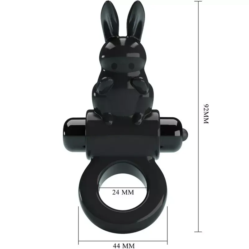 Вибрационное кольцо Pretty Love Exciting Ring Rabbit Photo 3