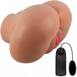 CRAZY BULL LUNA Vibrator Butt with Realistic Vagina & Anus, D-242450