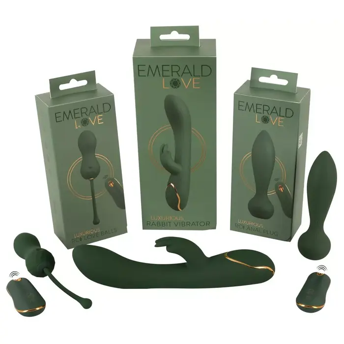 Anālā dilda Emerald Love Luxurious RC — silikons, ar tālvadību Photo 11
