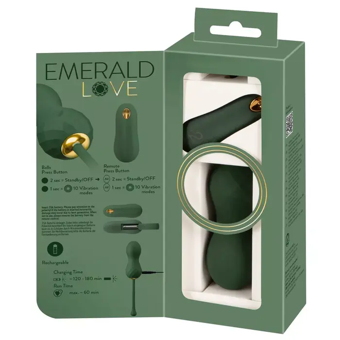 Vibrējoša Ola Emerald Love Luxurious Love Egg RC Photo 12