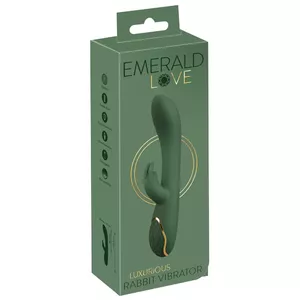 Luksusa Trušu Vibrators 54051900000 - Emerald Love, Divkāršā Darbība, Ūdensizturīgs, Uzlādējams