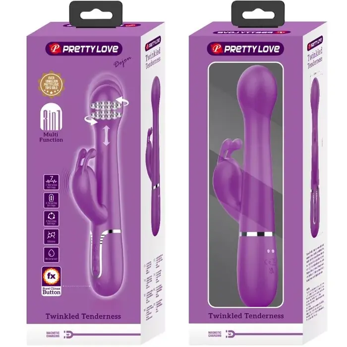 Pretty Love DEJON rabbit vibrator Photo 8