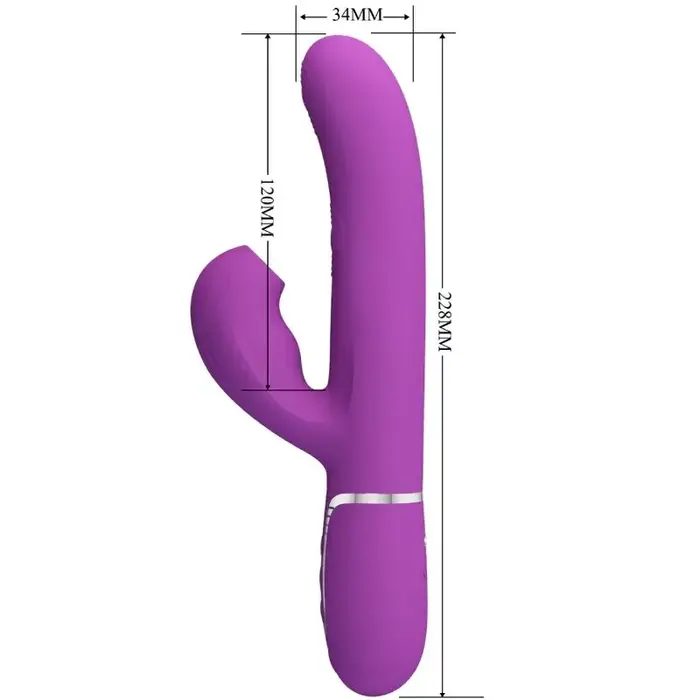 Rabbit vibrator Pretty Love Perlita 3-in-1 Photo 5