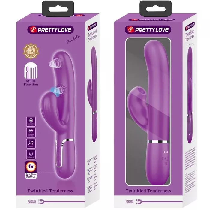 Rabbit vibrator Pretty Love Perlita 3-in-1 Photo 8