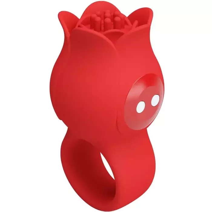Finger vibrator pretty love Jae — rose-shaped, 10 modes Photo 2