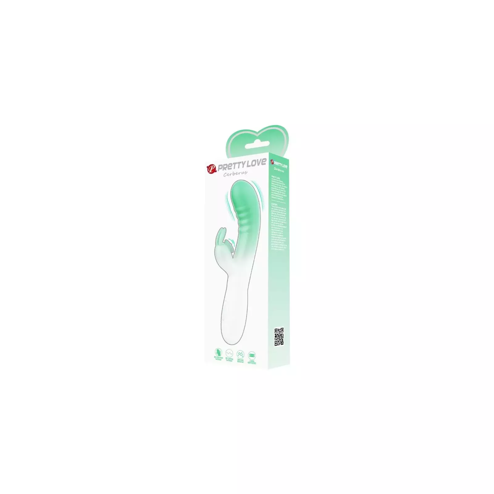PRETTY LOVE Cerberus Rabbit Vibrator - 30 Vibrations Photo 9