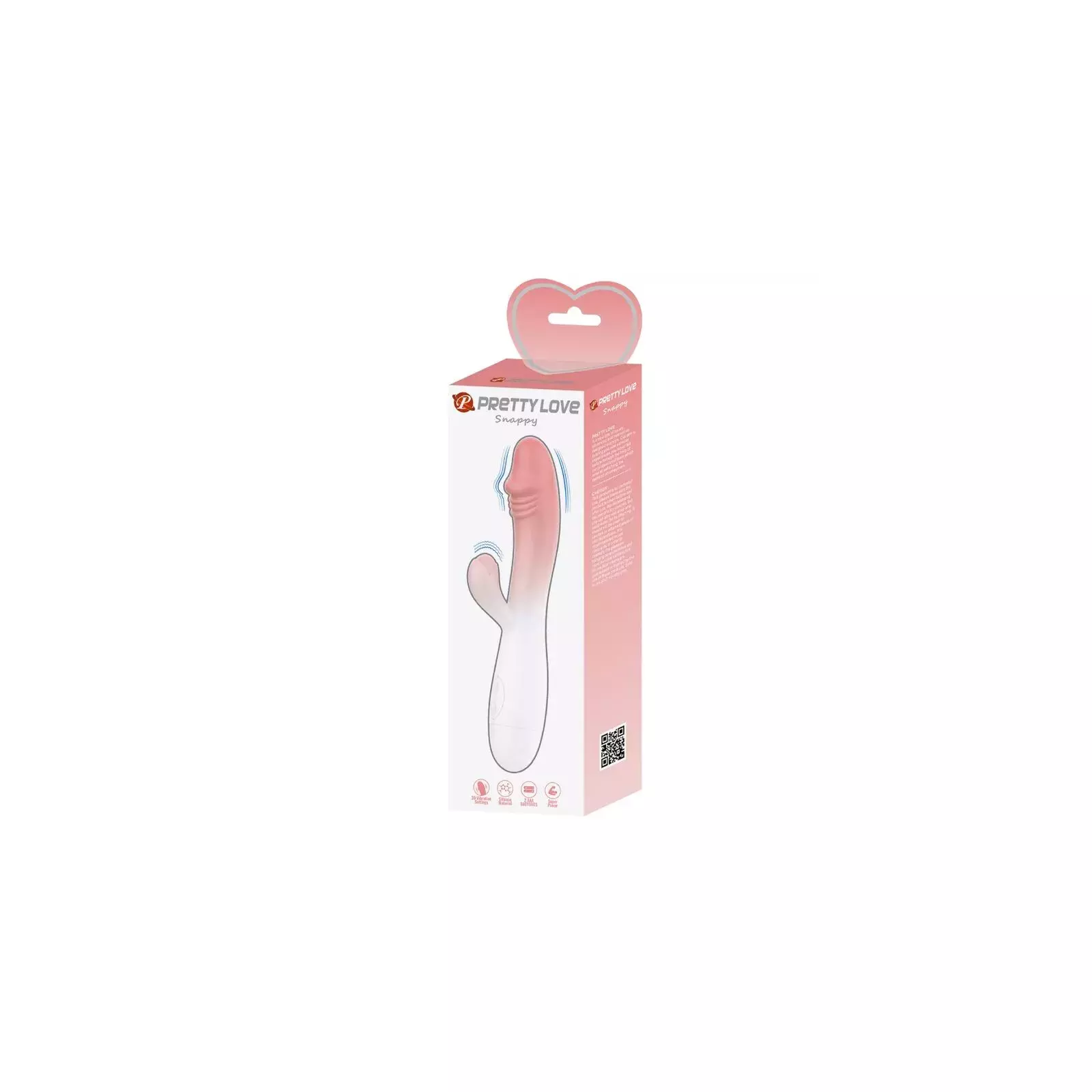 Snappy Rabbit Vibrator - PRETTY LOVE D-242487 Photo 7