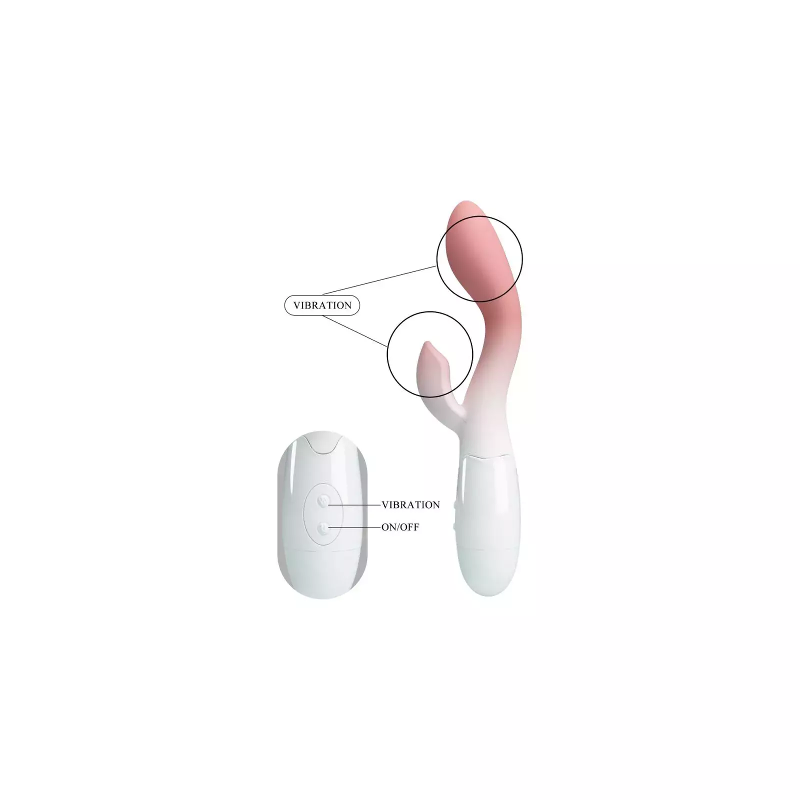 PRETTY LOVE Brighty G-Spot Vibrator & Clitoris Stimulator Photo 3