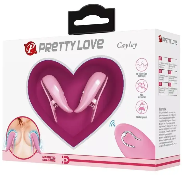 Krūšu gredzeni pretty love Cailey ar tālvadi Photo 8