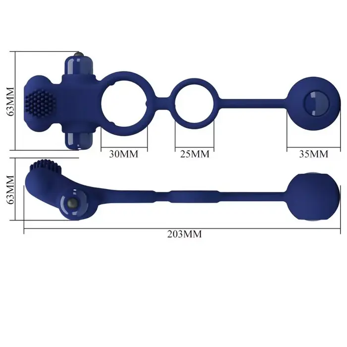 Double vibrating cock ring Pretty Love D-239944 Photo 6
