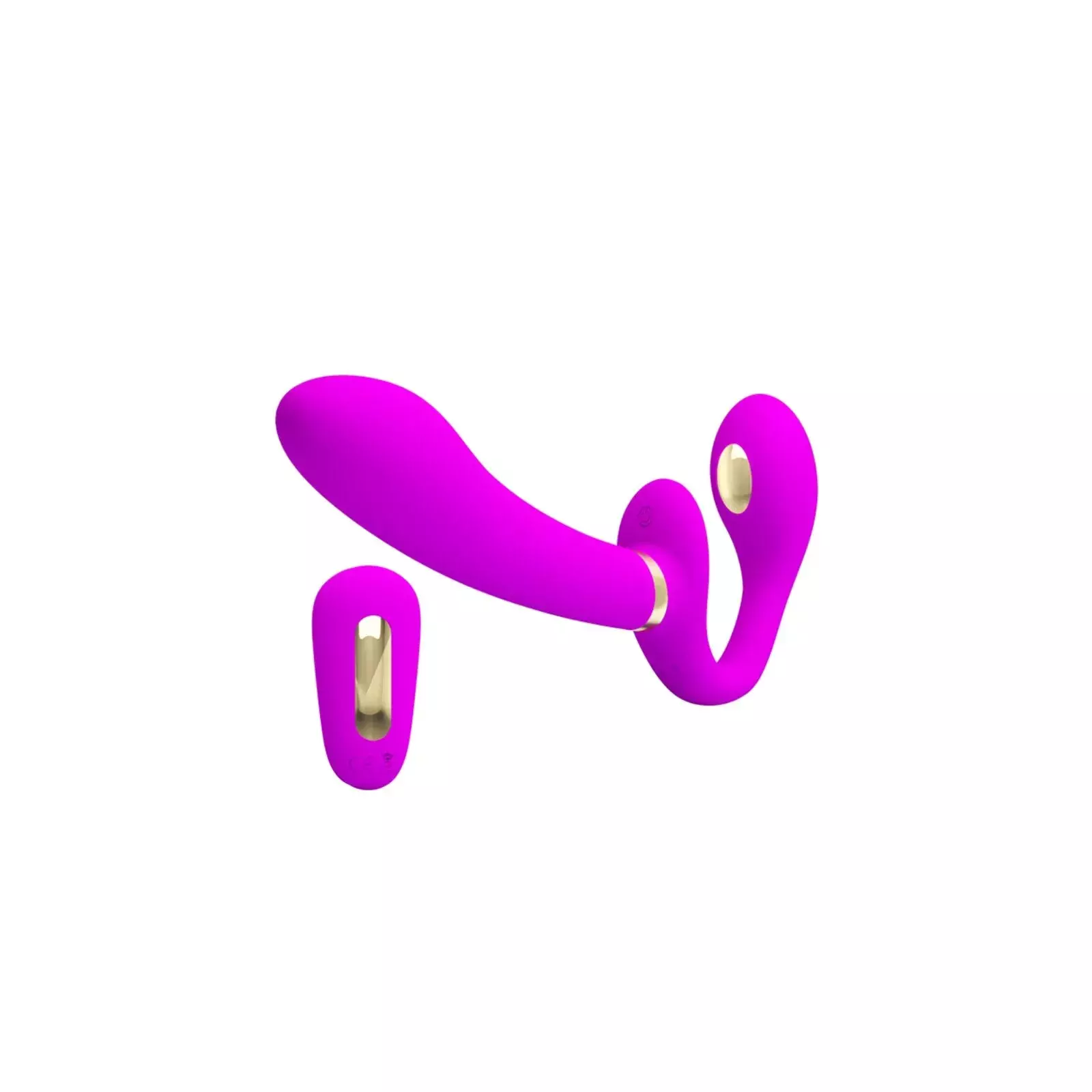PRETTY LOVE Thunderbird Dubultais Strap-On Vibrators Photo 1