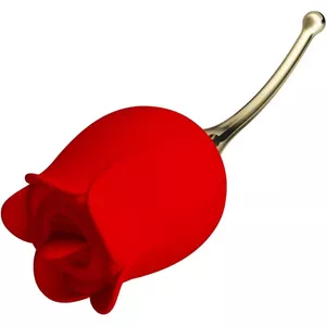 PRETTY LOVE - ROSE LOVER Klitora stimulators, 12 vibrācijas, sarkans, D-242437
