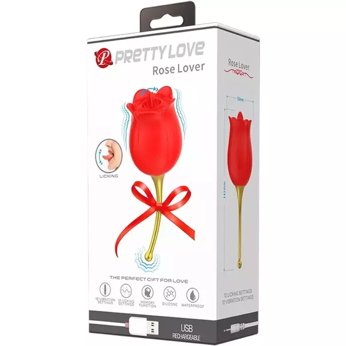 Clitoral Stimulator PRETTY LOVE Rose Lover Photo 6