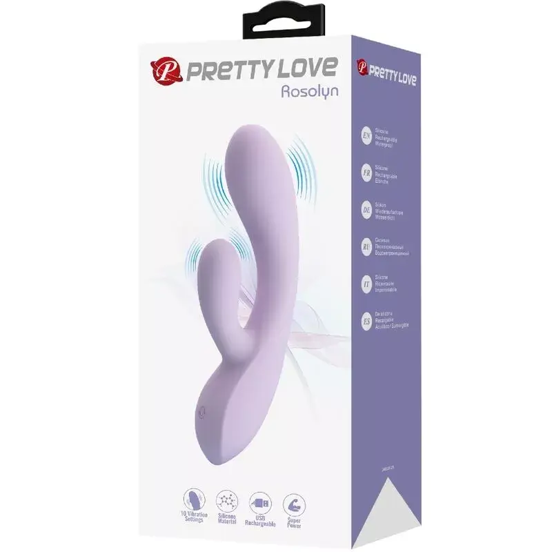 PRETTY LOVE Rosolyn Zaķa Vibrators Photo 8