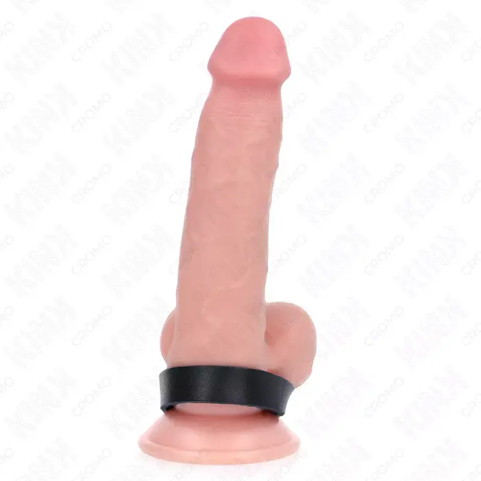 Кольцо для пениса KINK RING POWER кожа 21.5 x 1.5 см Photo 3
