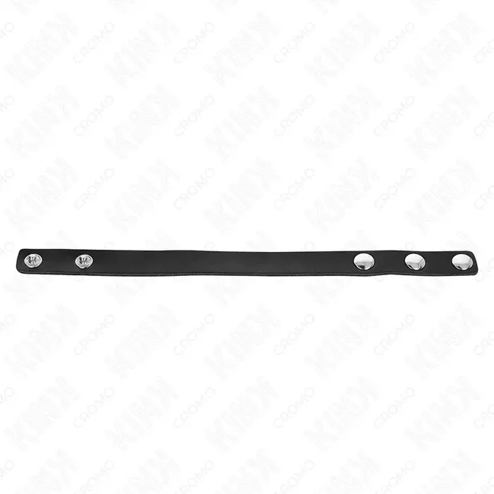 Кольцо для пениса KINK RING POWER кожа 21.5 x 1.5 см Photo 4