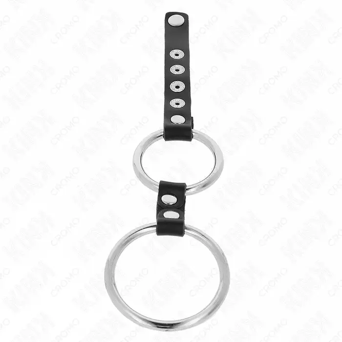 Двойное металлическое кольцо KINK RING POWER D-241244 Photo 3